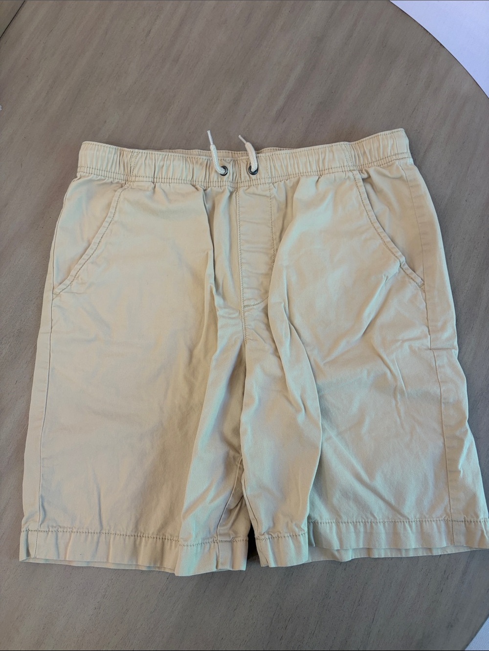 Sonoma Light Cream Drawstring Kids Shorts